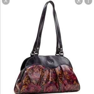 Patricia Nash Vintage Floral Brocade Collection Marcellara Satchel Bag